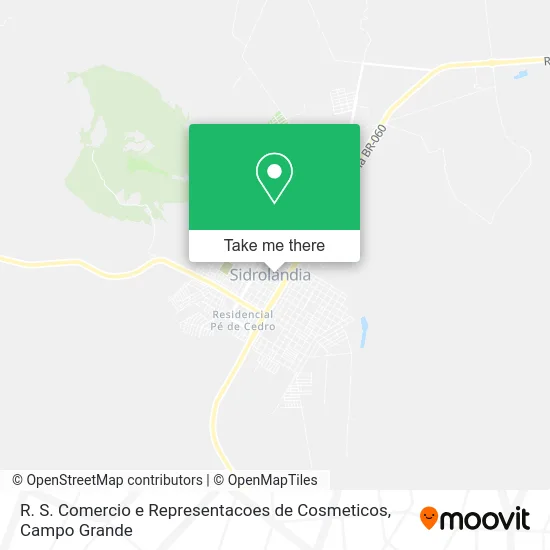 R. S. Comercio e Representacoes de Cosmeticos map