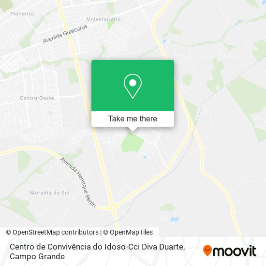 Centro de Convivência do Idoso-Cci Diva Duarte map