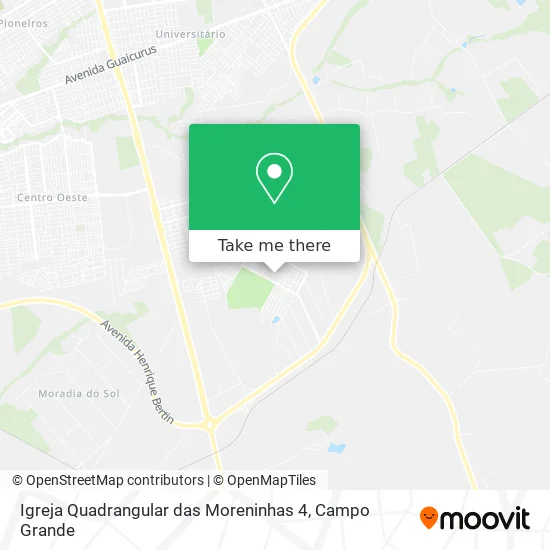 Igreja Quadrangular das Moreninhas 4 map