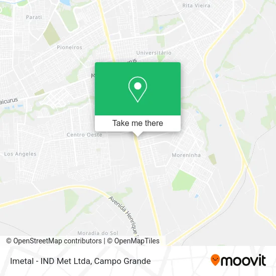 Imetal - IND Met Ltda map