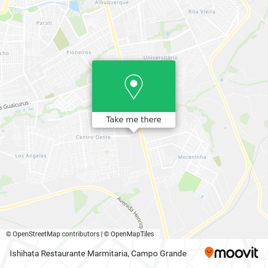 Ishihata Restaurante Marmitaria map