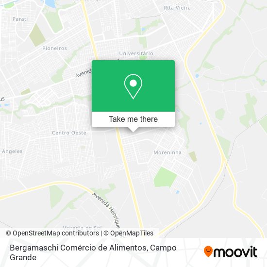 Bergamaschi Comércio de Alimentos map