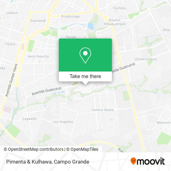 Pimenta & Kulhawa map