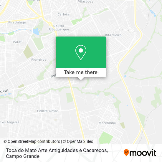 Toca do Mato Arte Antiguidades e Cacarecos map