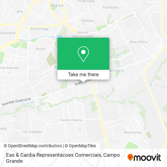 Eas & Cardia Representacoes Comerciais map