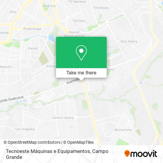 Tecnoeste Máquinas e Equipamentos map