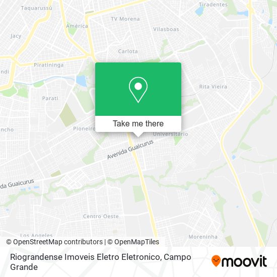 Mapa Riograndense Imoveis Eletro Eletronico