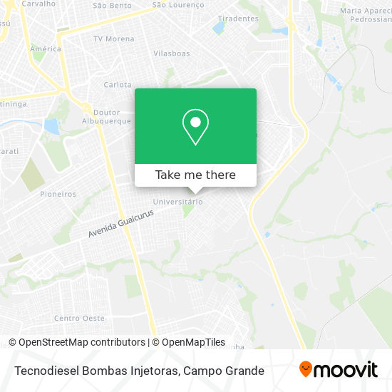 Tecnodiesel Bombas Injetoras map