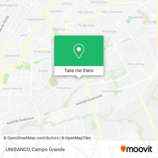 UNIBANCO map