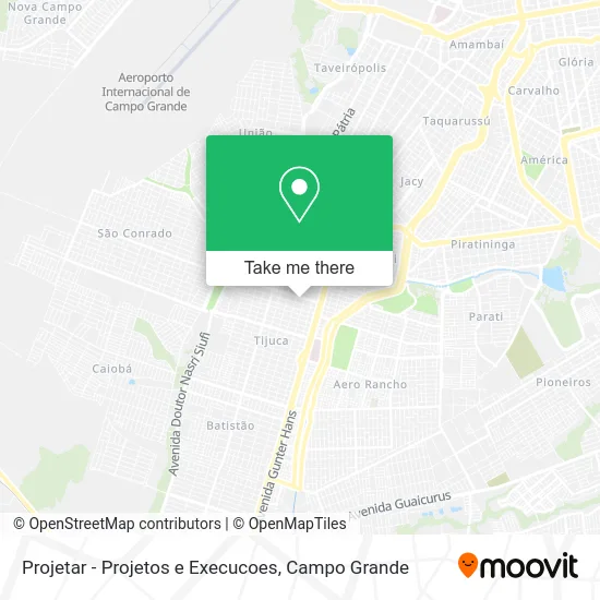 Projetar - Projetos e Execucoes map