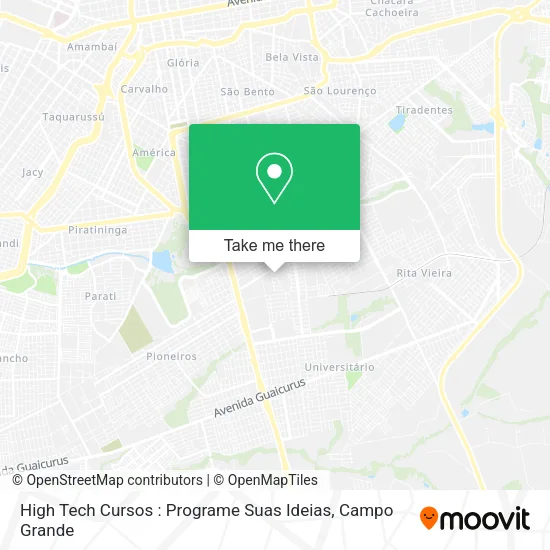 High Tech Cursos : Programe Suas Ideias map