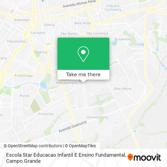 Mapa Escola Star Educacao Infantil E Ensino Fundamental