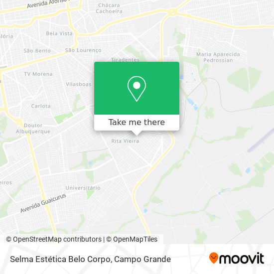 Selma Estética Belo Corpo map