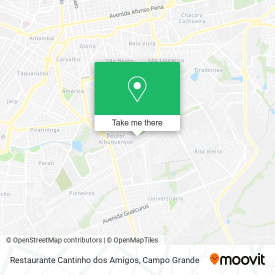 Restaurante Cantinho dos Amigos map