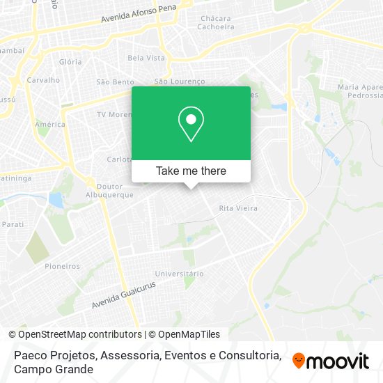 Paeco Projetos, Assessoria, Eventos e Consultoria map