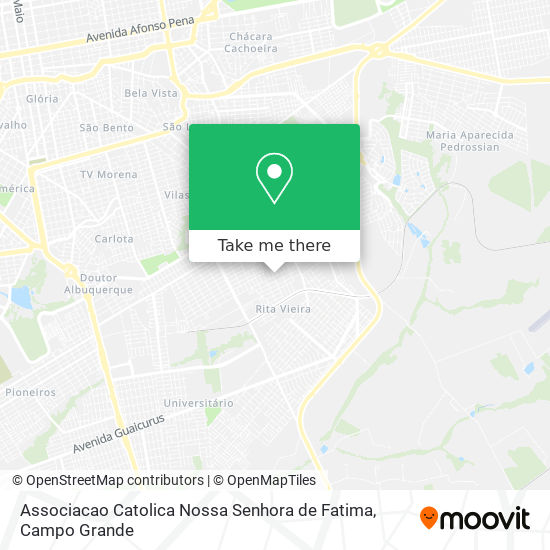 Associacao Catolica Nossa Senhora de Fatima map