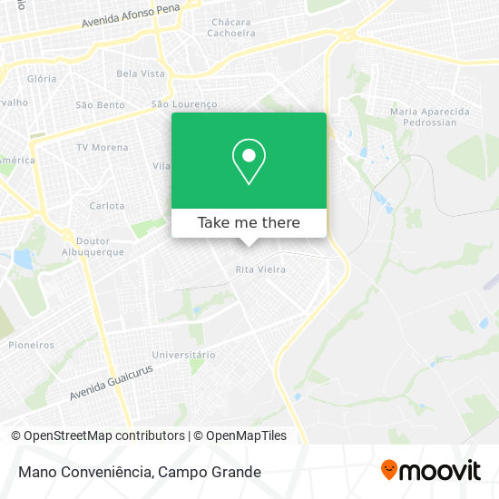 Mano Conveniência map