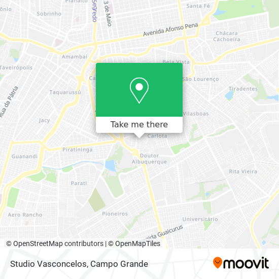 Studio Vasconcelos map