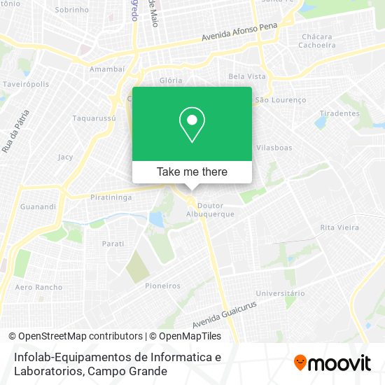 Infolab-Equipamentos de Informatica e Laboratorios map