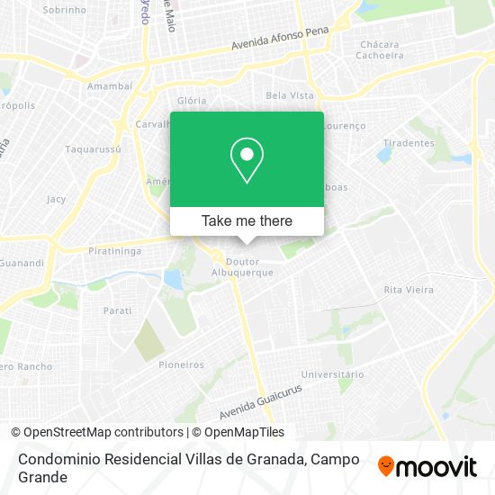 Mapa Condominio Residencial Villas de Granada