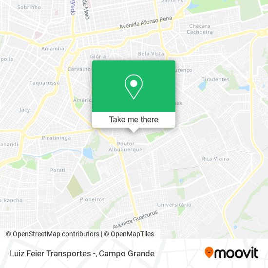 Luiz Feier Transportes - map