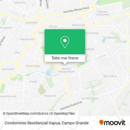 Condominio Residencial Itapua map