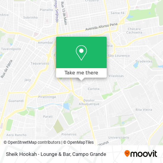 Sheik Hookah - Lounge & Bar map