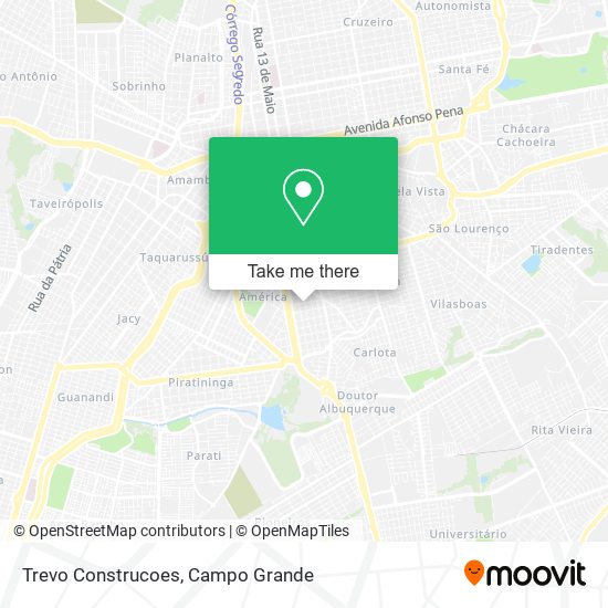 Trevo Construcoes map