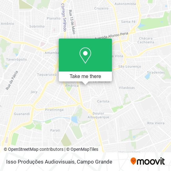 Isso Produções Audiovisuais map