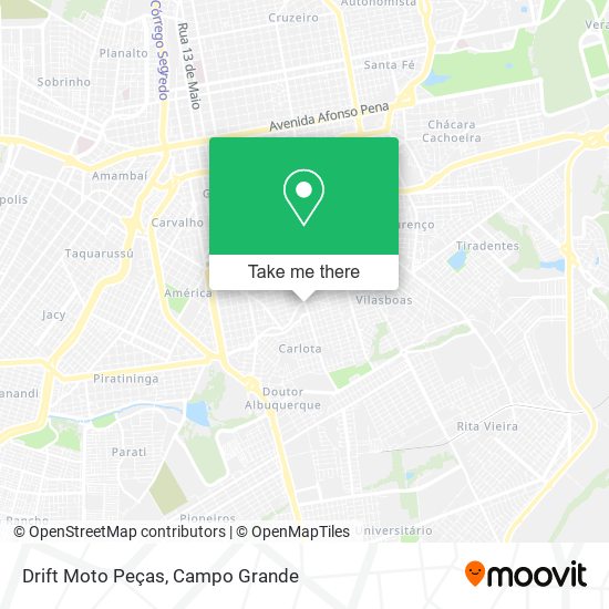Drift Moto Peças map