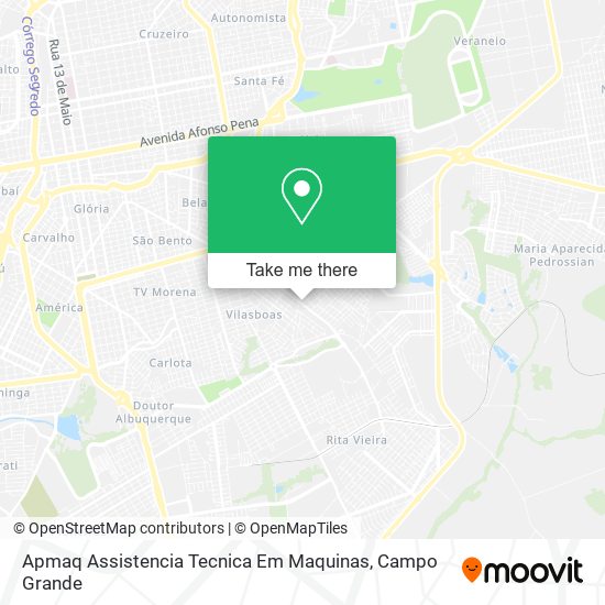 Apmaq Assistencia Tecnica Em Maquinas map