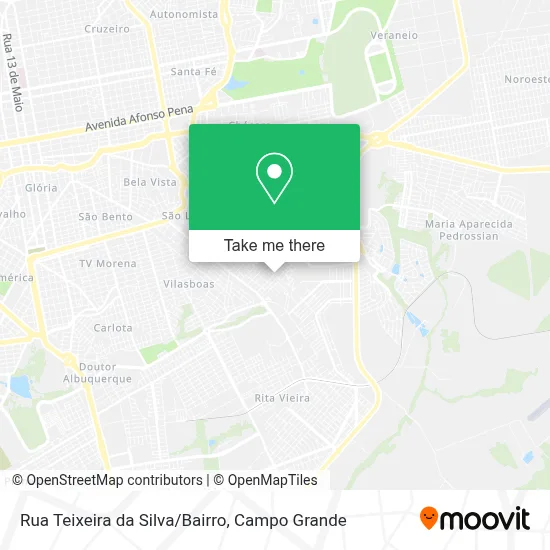 Rua Teixeira da Silva/Bairro map