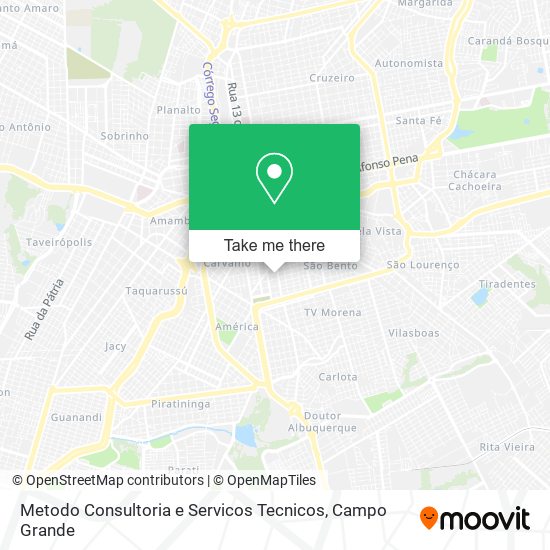 Metodo Consultoria e Servicos Tecnicos map