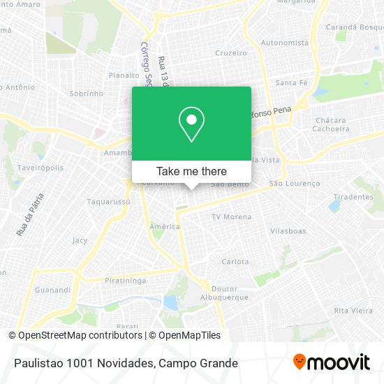 Paulistao 1001 Novidades map