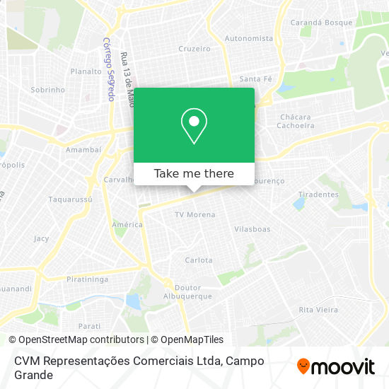 Mapa CVM Representações Comerciais Ltda