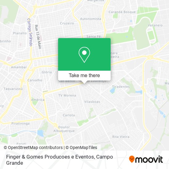 Finger & Gomes Producoes e Eventos map