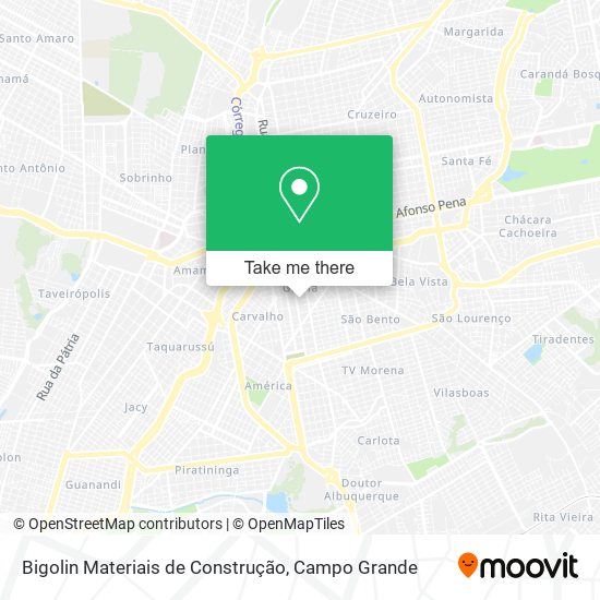 Bigolin Materiais de Construção map