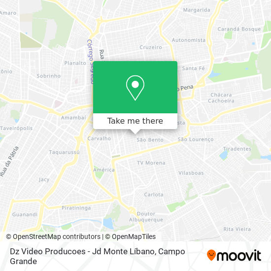 Dz Video Producoes - Jd Monte Líbano map