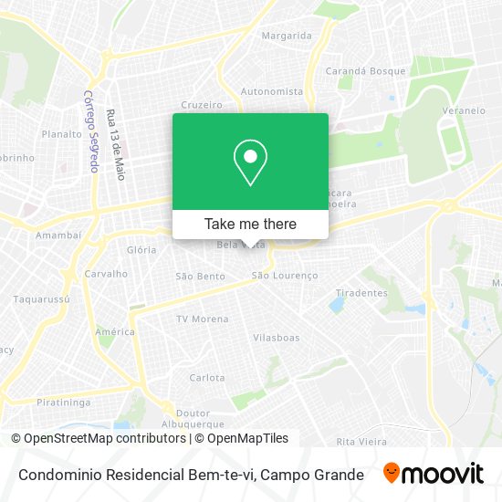 Condominio Residencial Bem-te-vi map