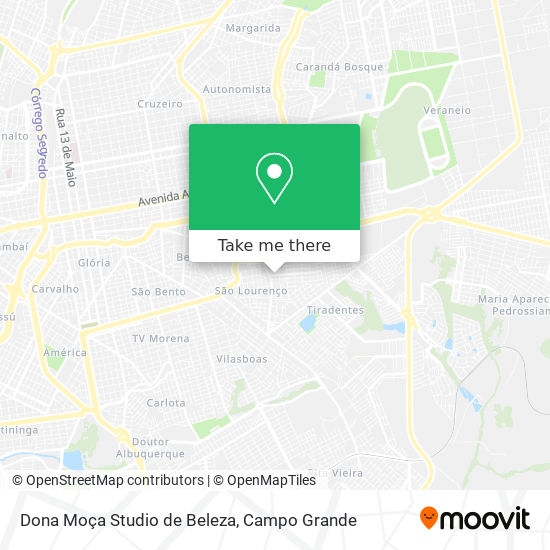 Dona Moça Studio de Beleza map