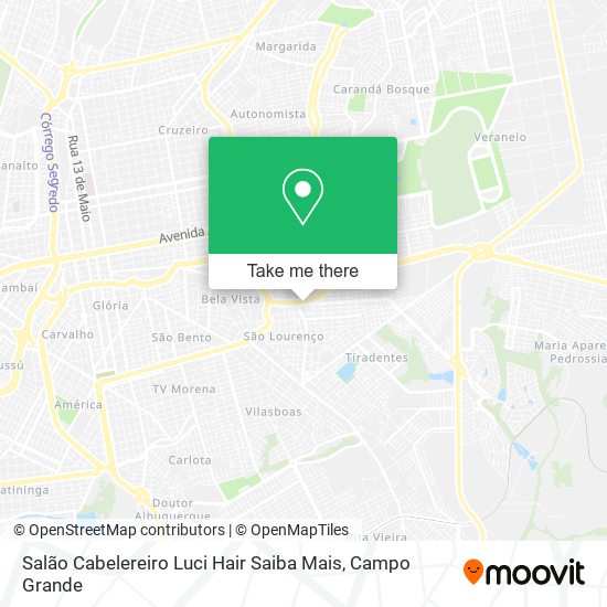 Salão Cabelereiro Luci Hair Saiba Mais map