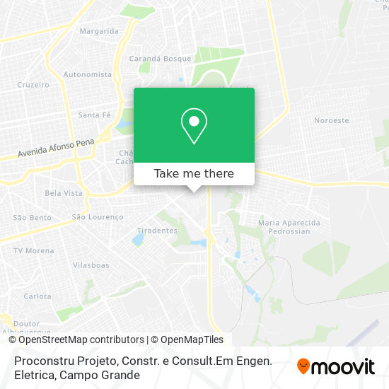 Mapa Proconstru Projeto, Constr. e Consult.Em Engen. Eletrica