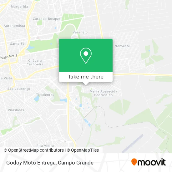 Godoy Moto Entrega map