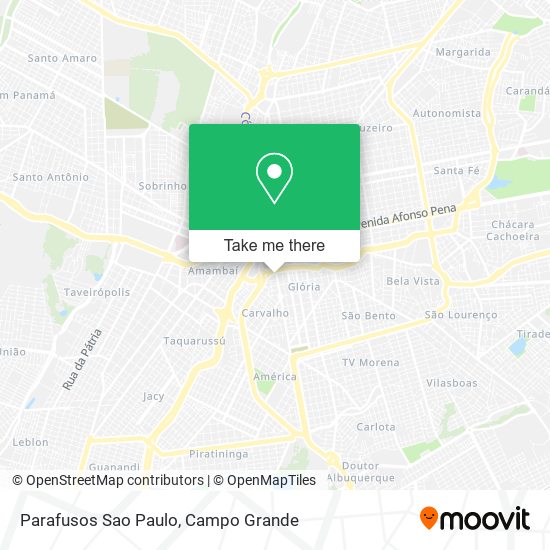 Parafusos Sao Paulo map