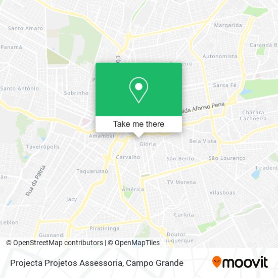 Mapa Projecta Projetos Assessoria