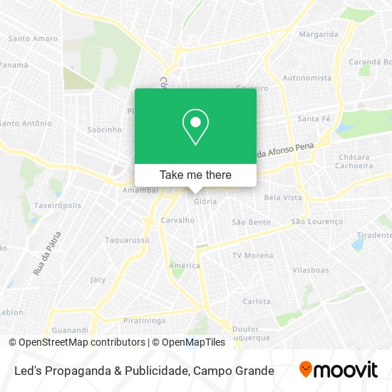 Mapa Led's Propaganda & Publicidade