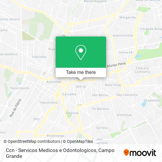 Ccn - Servicos Medicos e Odontologicos map