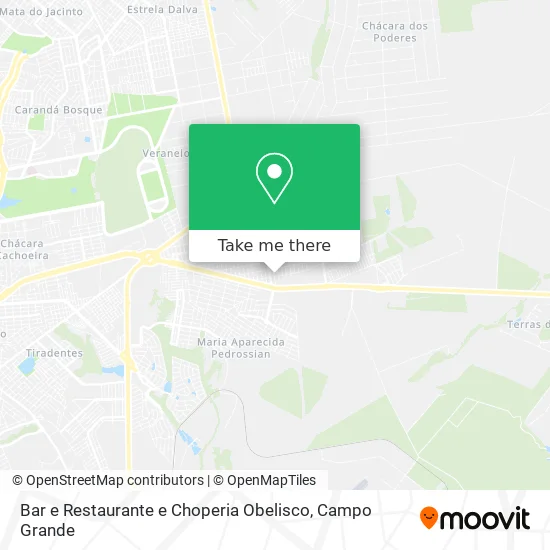 Bar e Restaurante e Choperia Obelisco map