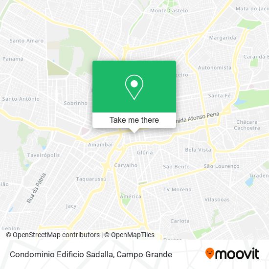 Condominio Edificio Sadalla map