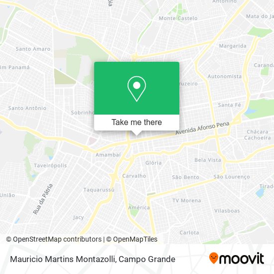 Mauricio Martins Montazolli map